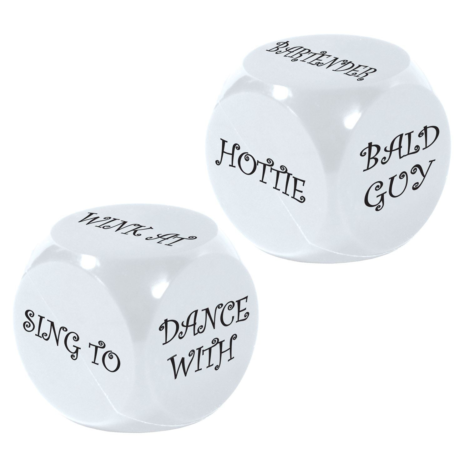 Beistle Bachelorette Decision Dice Game | Party Supply | Decoration