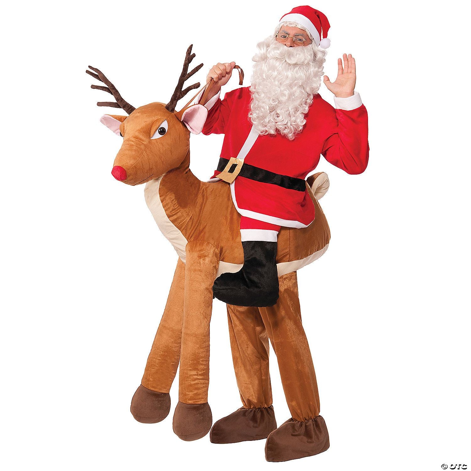 Mens | Adult Santa Ride A Reindeer Costume