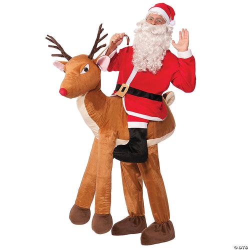 Mens | Adult Santa Ride A Reindeer Costume