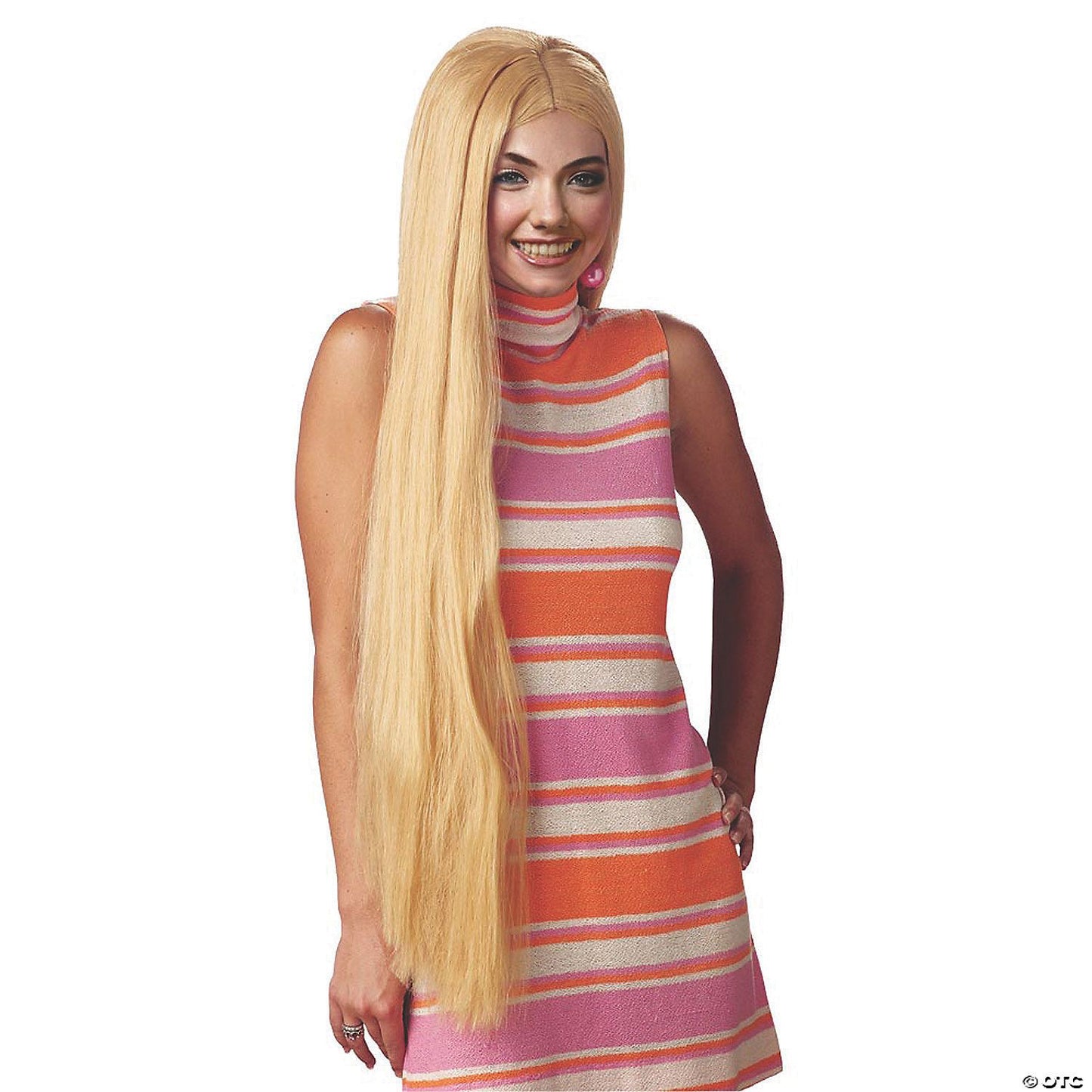 Wig 36 Inch Long Blonde