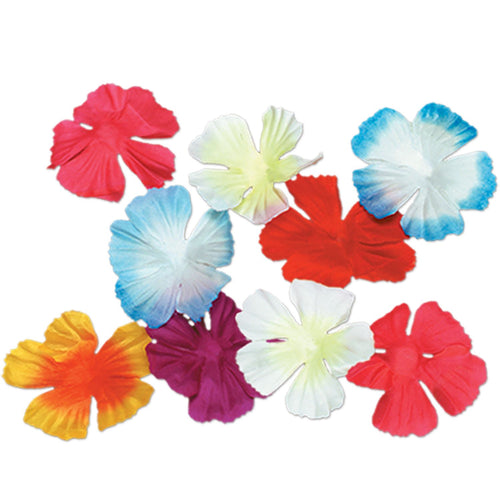 Beistle Silk N Petals Parti-Color Flower Petals - Luau | Party Supply