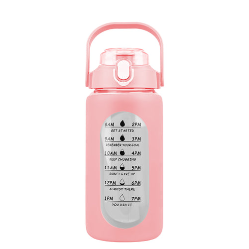 34Oz Glass Water Bottle Sports Water Bottle Motivational Water Bottle Water 9560