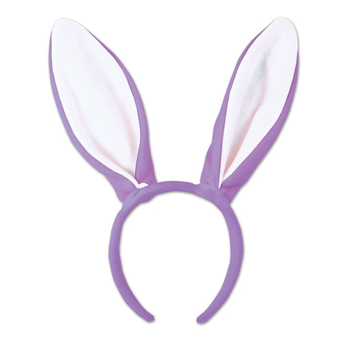 Beistle Purple Soft-Touch Bunny Ears - Easter | Party Supply | Decoration