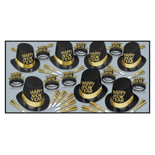 Beistle The Manhattan New Year Assortment (for 50 people) - New Years | Party
