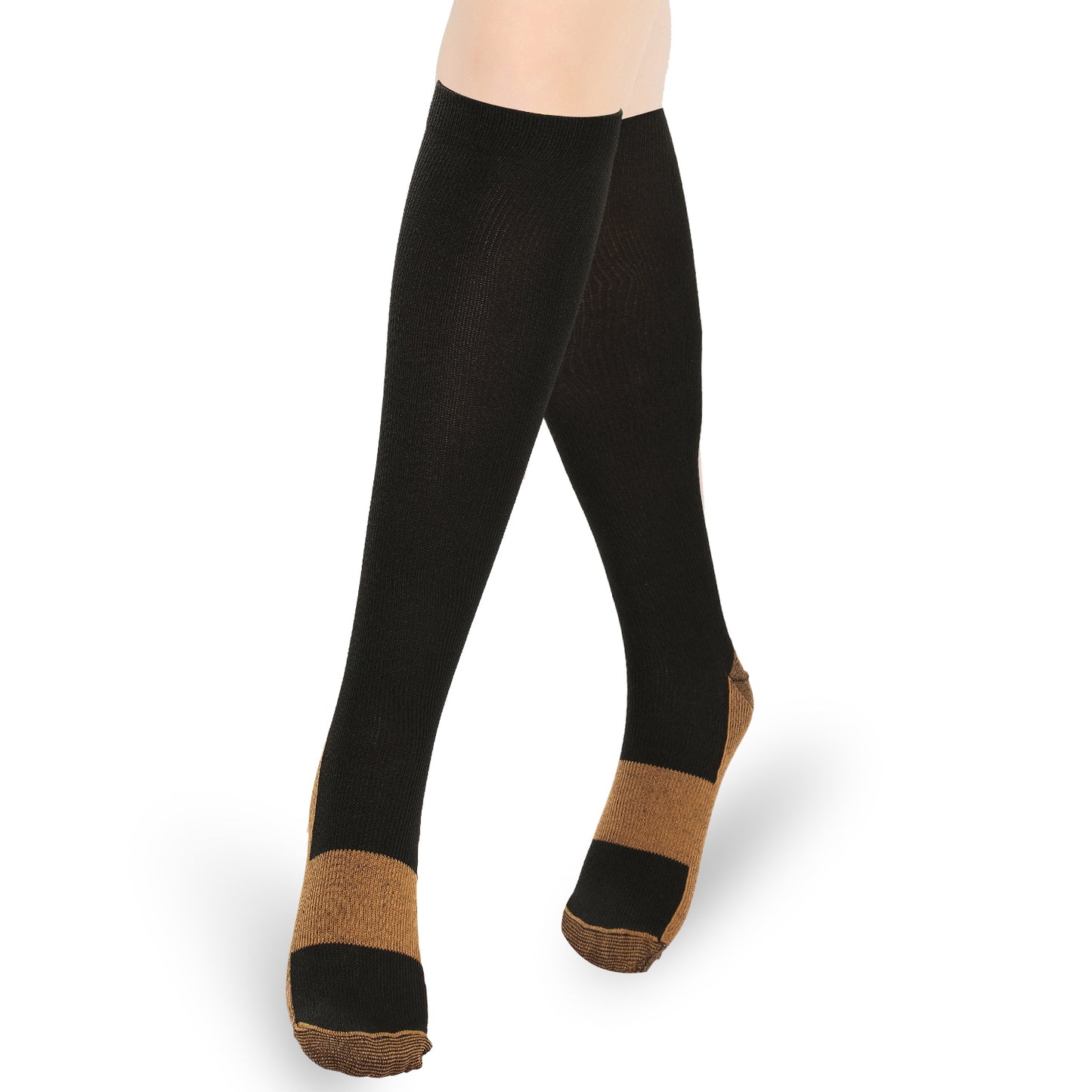 Unisex Copper Compression Socks Women Man Durable Hose Graduated Support Socks