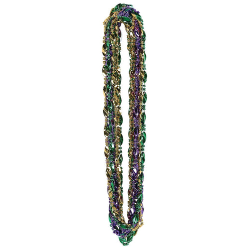 Beistle Mardi Gras Swirl Beads | Party Supply | Decoration