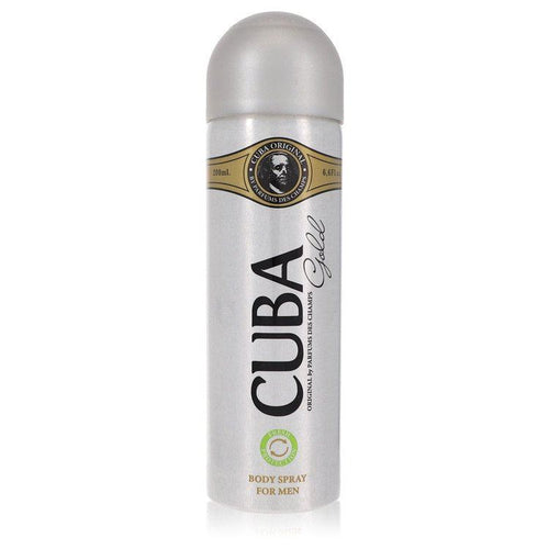 Cuba Gold by Fragluxe Deodorant Spray (unboxed) 6.7 oz for Men