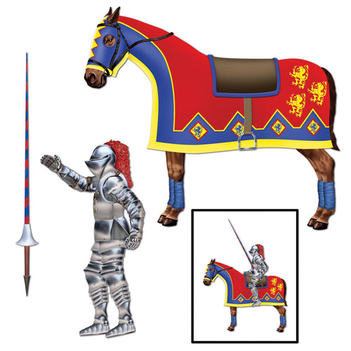 Beistle Jointed Jouster Set - Medieval | Party Supply | Decoration