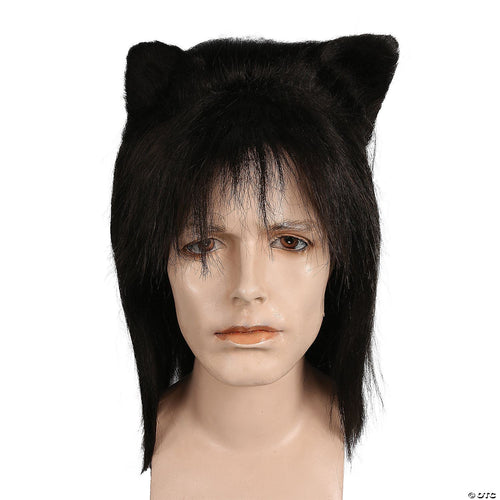Mens Japanese Beast Wig | Black Cherry