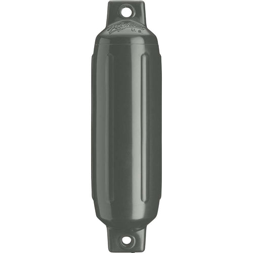 Polyform G-1 Twin Eye Fender 3.5" x 12.8" - Graphite [G-1 GRAPHITE]