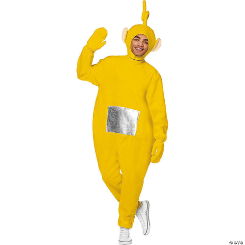 Adults Teletubbies Yellow Laa-Laa Polyester Jumpsuit Costume