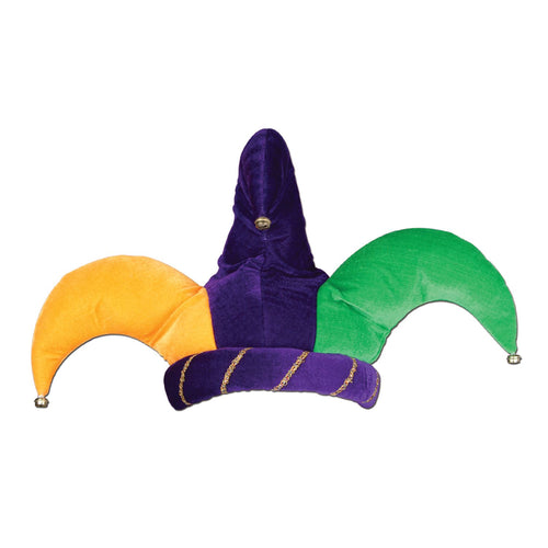 Beistle Plush Jester Hat - Mardi Gras | Party Supply | Decoration