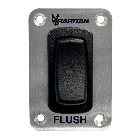 Raritan Momentary Flush Switch w/Stainless Steel Faceplate [PRS]