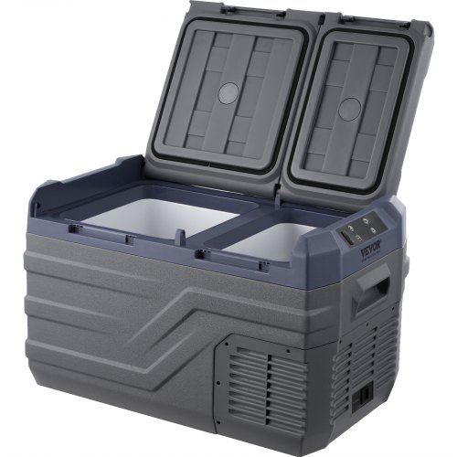 Portable Car Refrigerator Freezer Compressor 25 L Dual Zone for Car Home