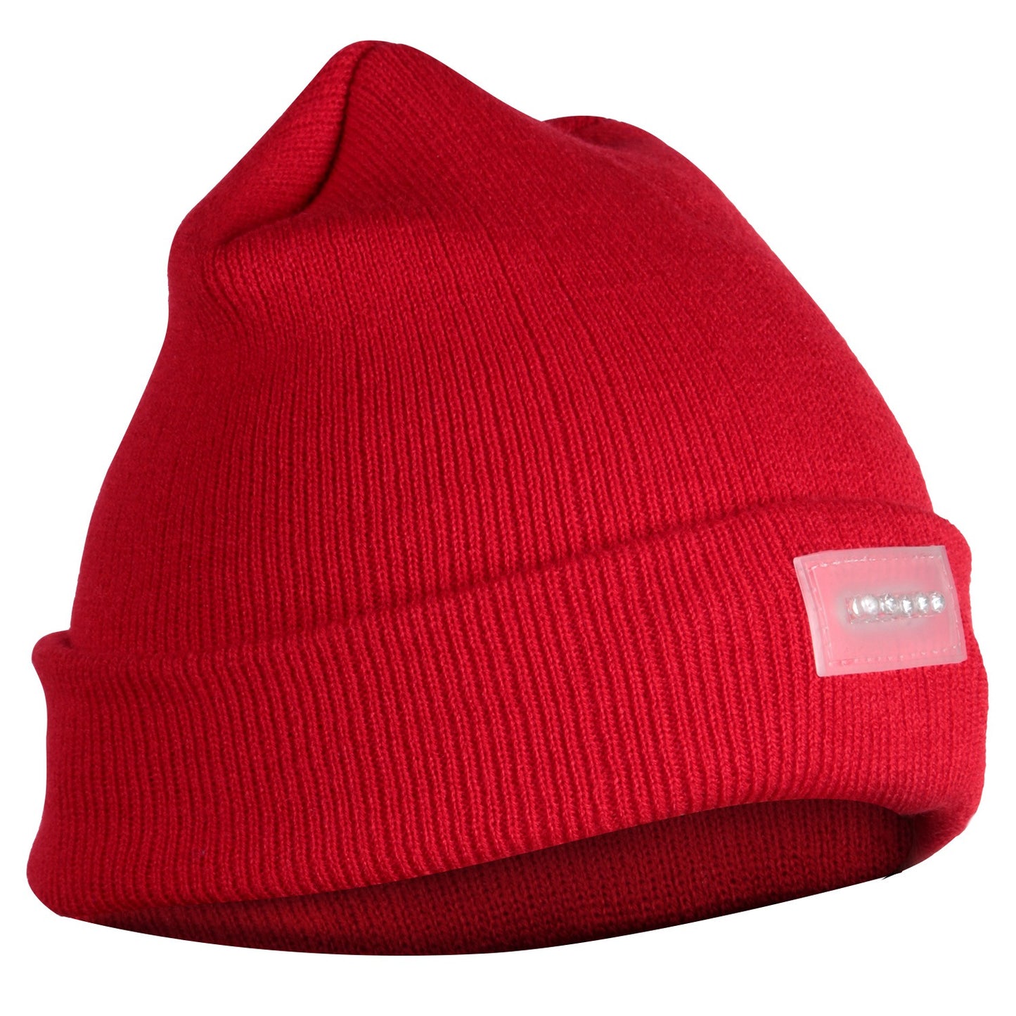 Unisex 5 LED Knitted Beanie Winter Warm Hat Camping Jogging Running Cap 0579