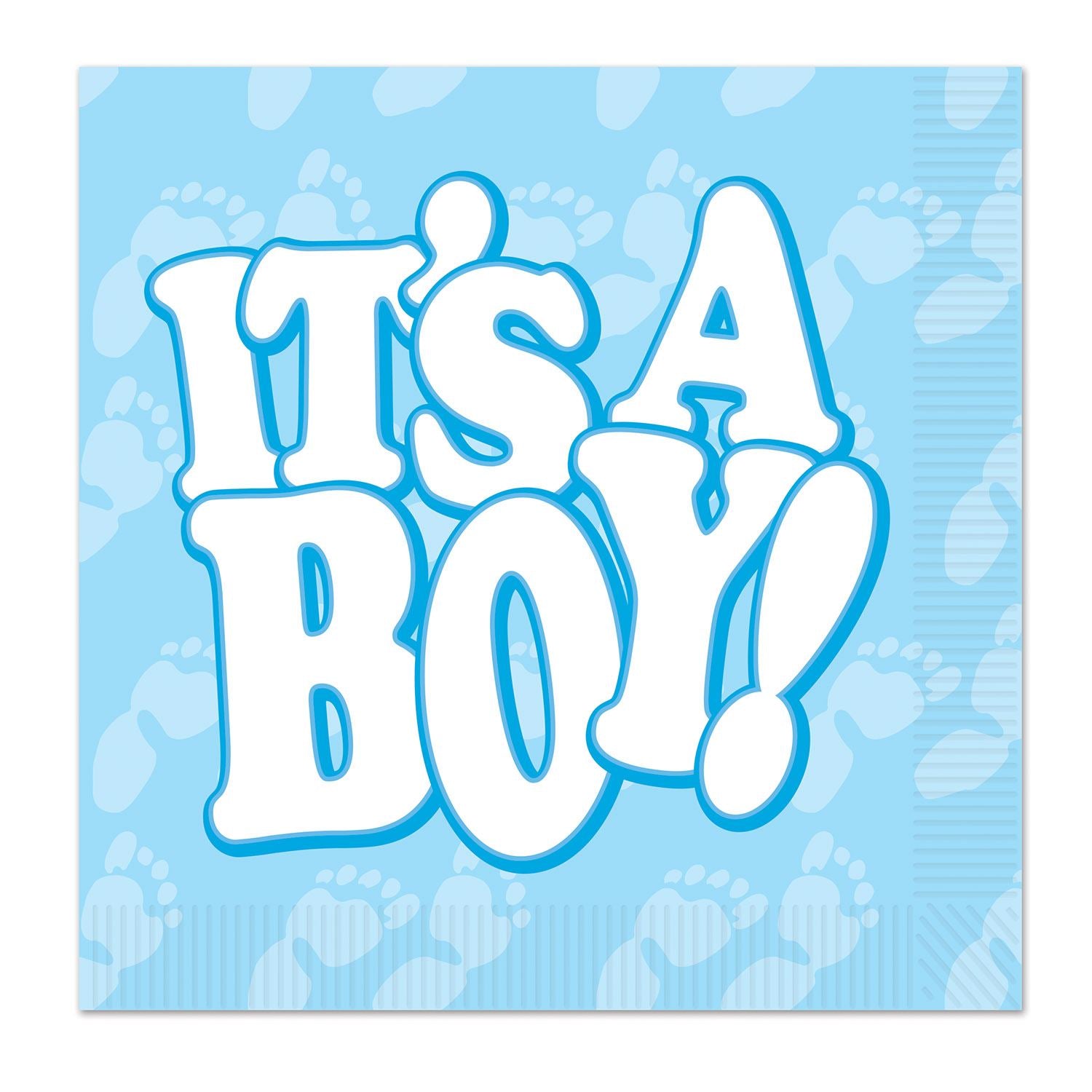 Beistle It's A Boy! Beverage Napkins - Baby Shower | Party Supply | Decoration