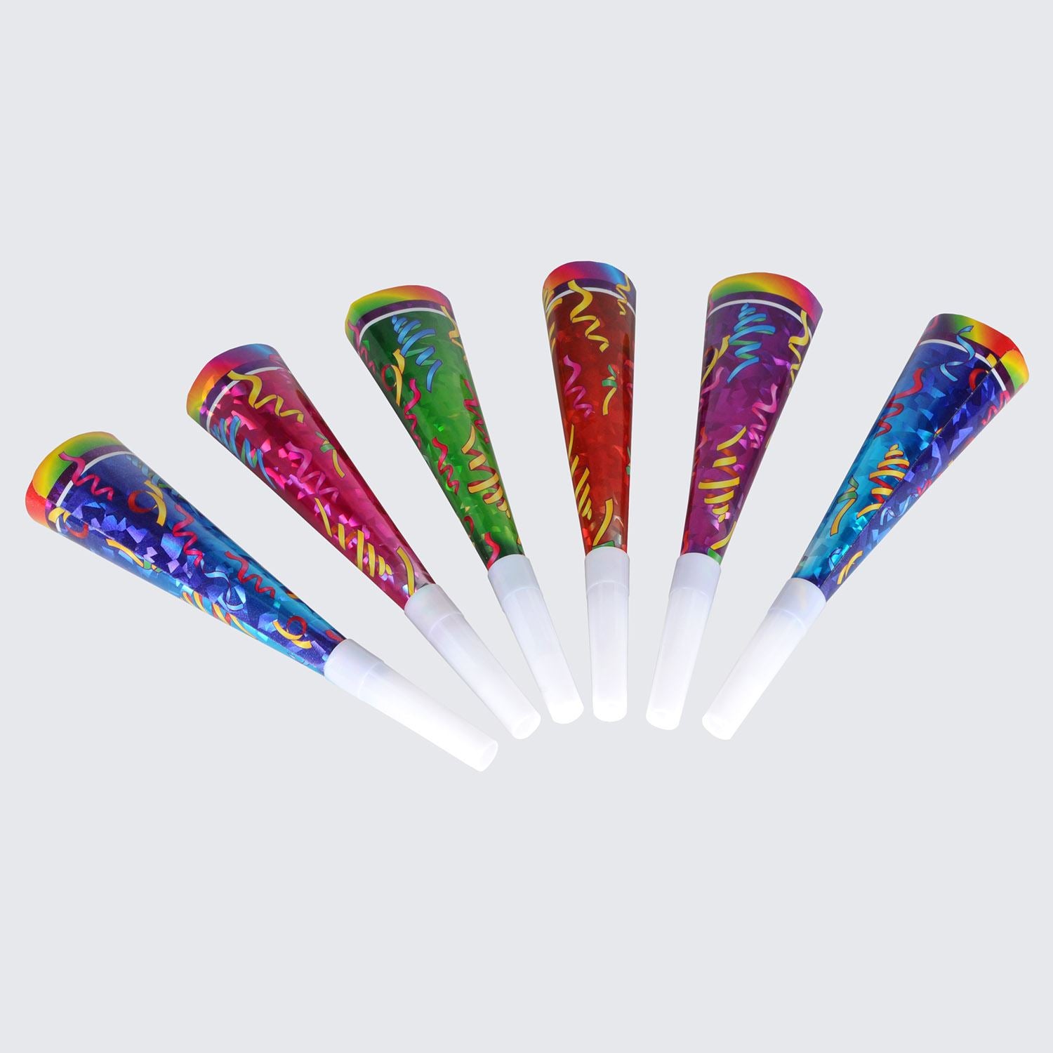 Beistle Prismatic Party Horns - General Occasion | Party Supply | Decoration