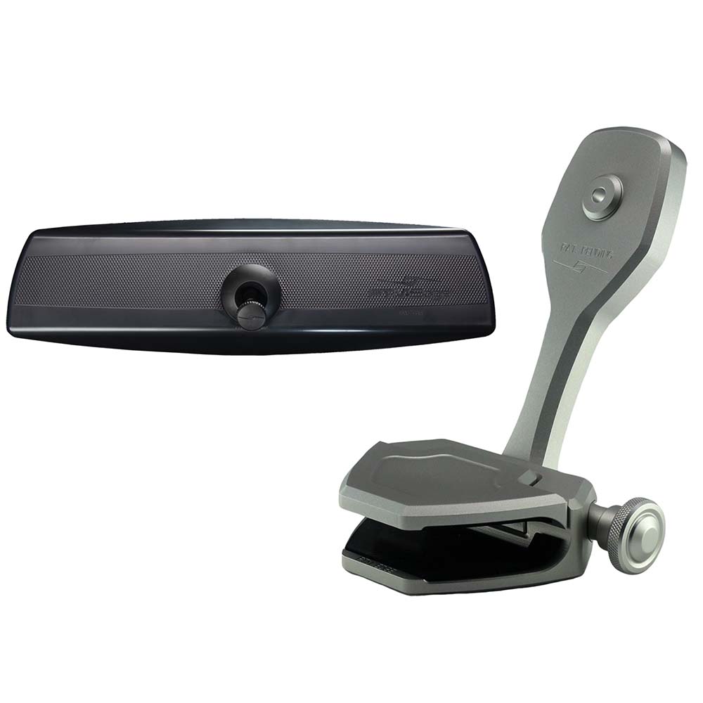 PTM Watersports Mirror/Bracket Kit w/VR-140 PRO Mirror ZXR-300 (Titanium Grey) [P12848-2300TEBGR]