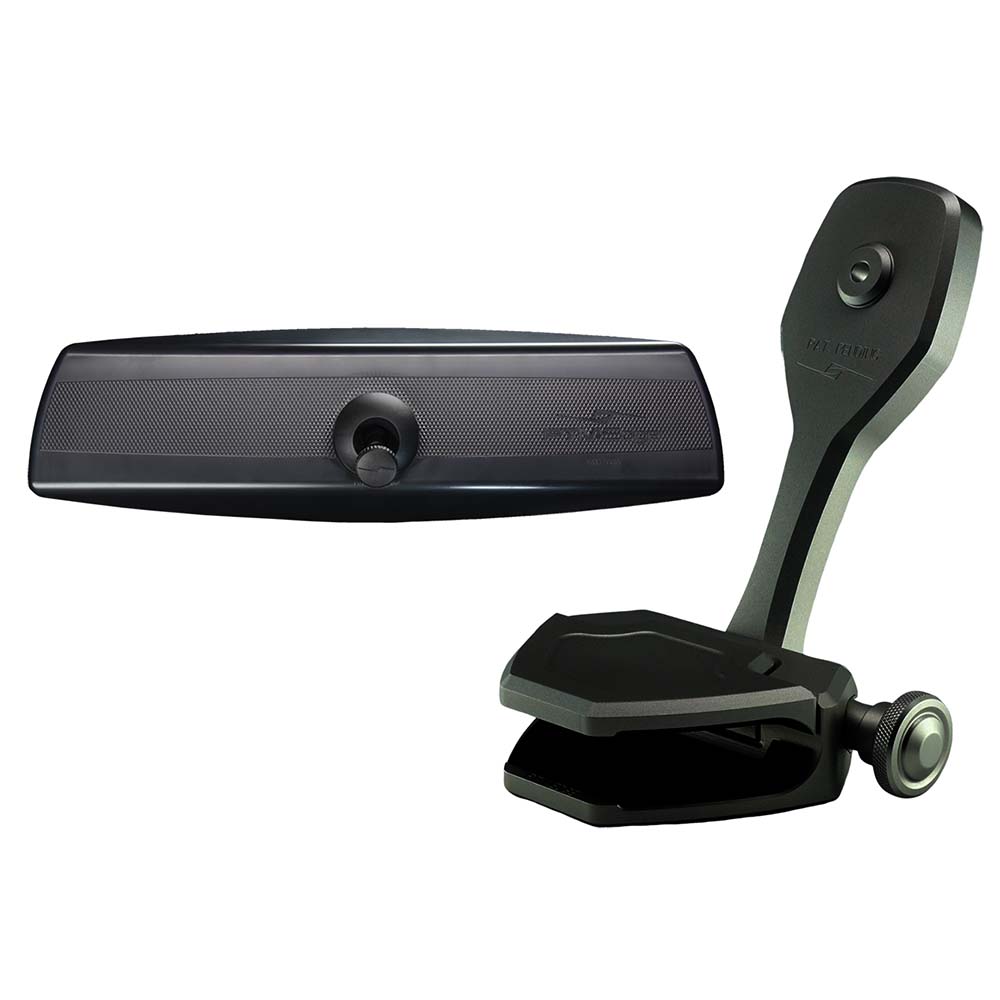 PTM Watersports Mirror/Bracket Kit w/VR-140 PRO Mirror ZXR-300 (Black) [P12848-2300TEBBK]