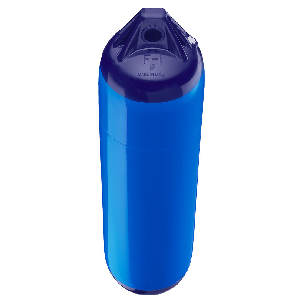 Polyform F-1 Twin Eye Fender 6" x 24" - Blue [F-1 BLUE]