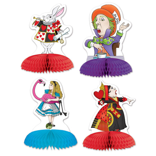 Beistle Alice In Wonderland Mini Centerpieces | Party Supply | Decoration