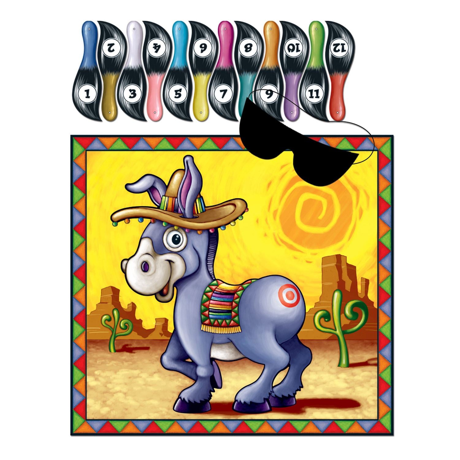 Beistle Donkey Game - Birthday | Party Supply | Decoration
