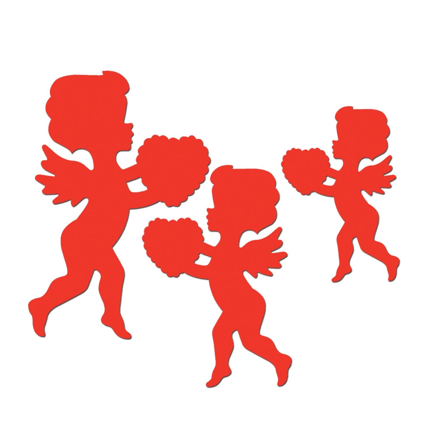 Beistle Red Cupid Cutouts - Valentines | Party Supply | Decoration