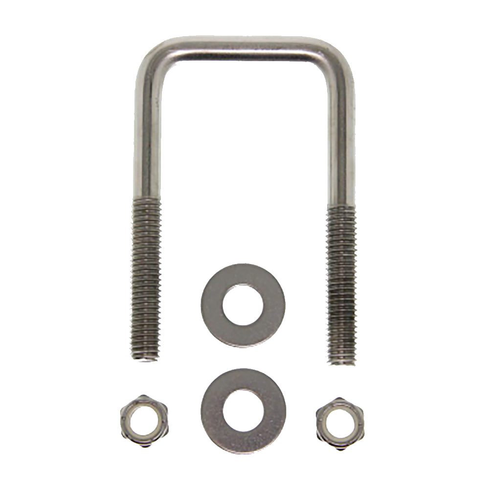 C.E. Smith Zinc U-Bolt 7/16"-14 X 3-1/8" X 3" w/Washers Nuts - Square [15252A]