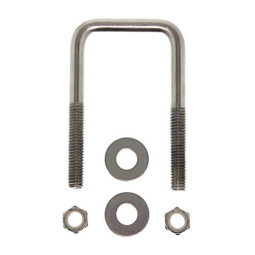 C.E. Smith Zinc U-Bolt 7/16"-14 X 3-1/8" X 3" w/Washers Nuts - Square [15252A]
