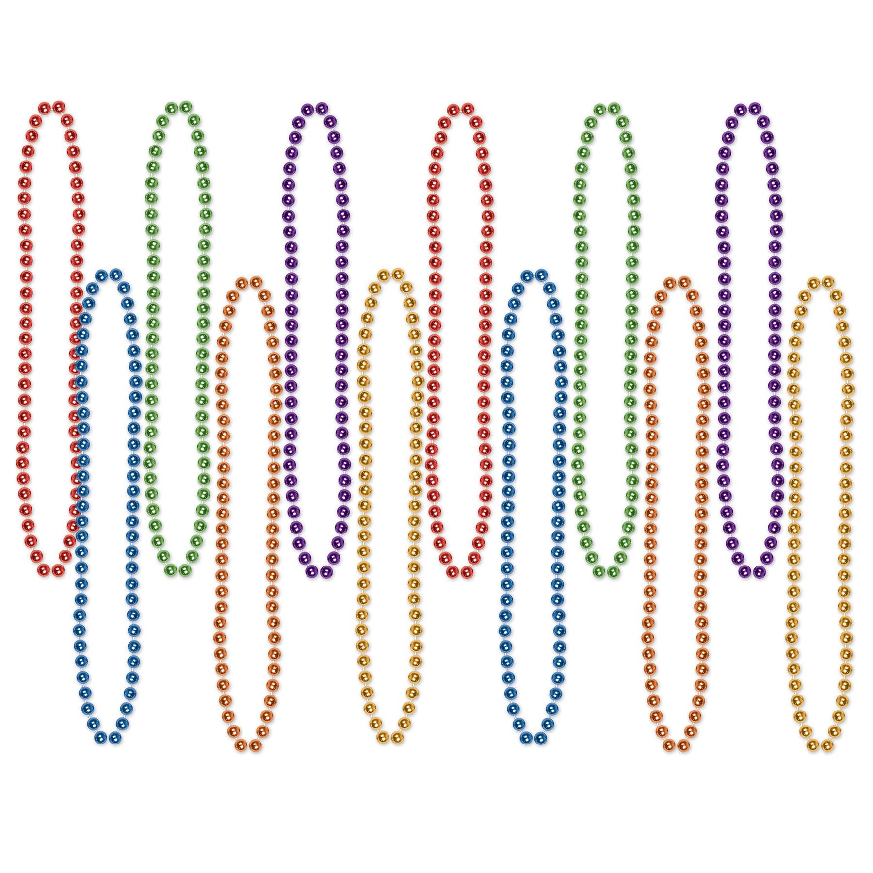 Beistle Party Beads - Small Round - General Occasion | Party Supply