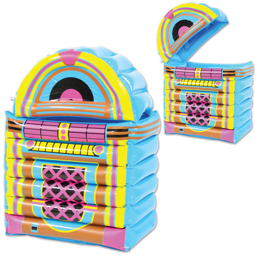Beistle Inflatable Jukebox Cooler - 50's/Rock & Roll | Party Supply