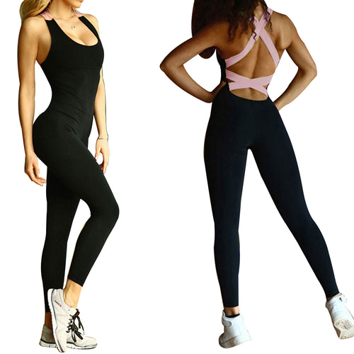 Women s Sports YOGA Workout Gym Fitness Jumpsuit Apparel & Jewelry Women