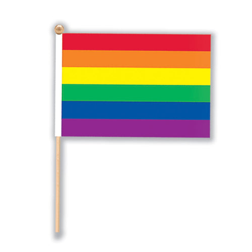 Beistle Rayon Rainbow Flag | Party Supply | Decoration