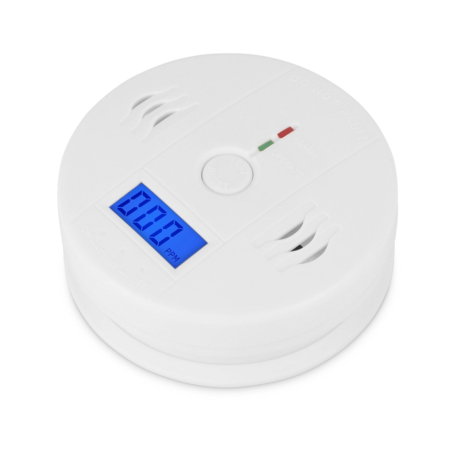 Battery Operated CO Carbon Monoxide Sensor Alarm Health & Beauty Monitoring &
