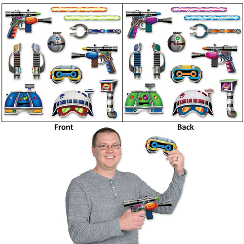 Beistle Space Photo Fun Signs | Party Supply | Decoration