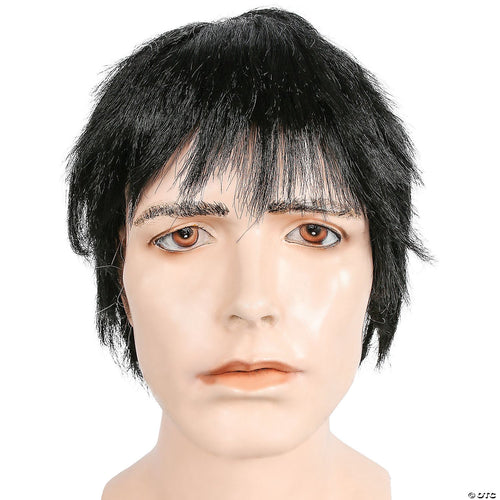 Mens Bargain Surfer Style Wig | Black