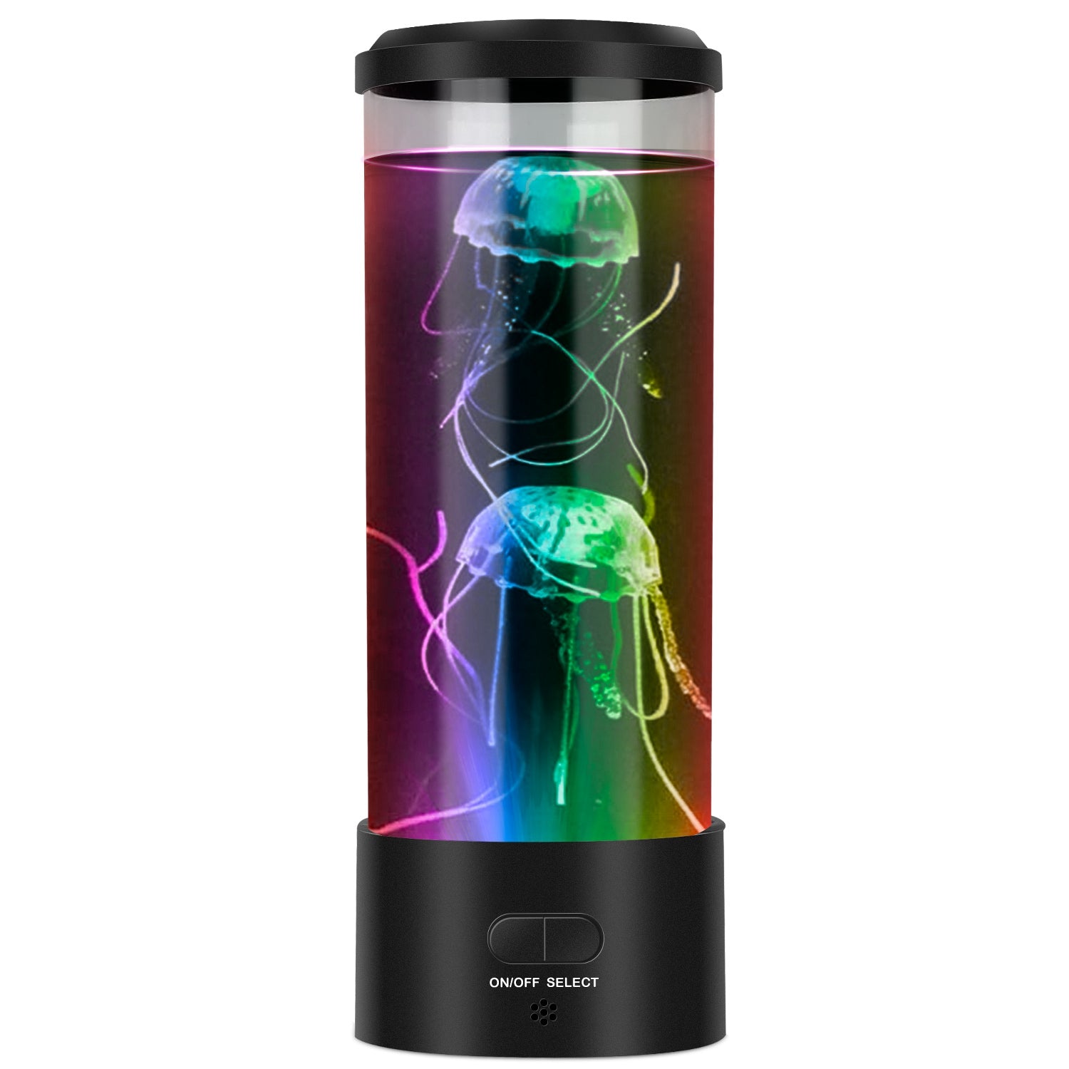 Jellyfish Lava Lamp Multi-color Changing Mood Night Light USB Electric Desk