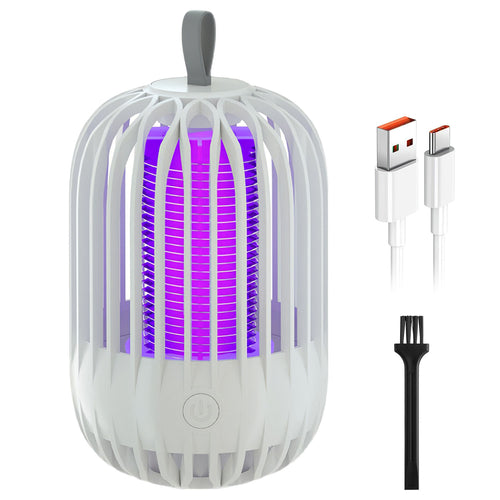 900V High Voltage Cordless Indoor Bug Zapper Type C Rechargeable Mosquito L 0373