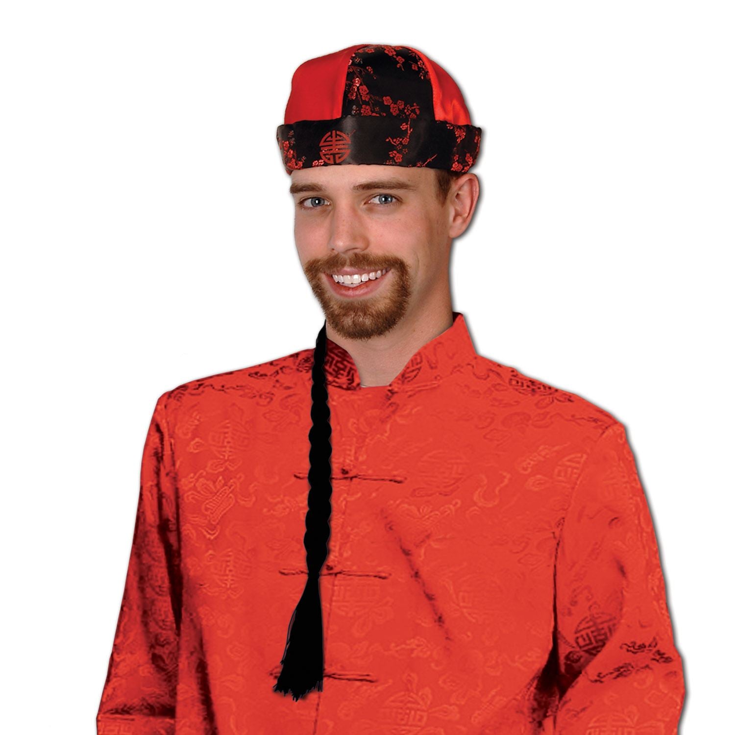 Beistle Mandarin Hat with Braid - Asian | Party Supply | Decoration