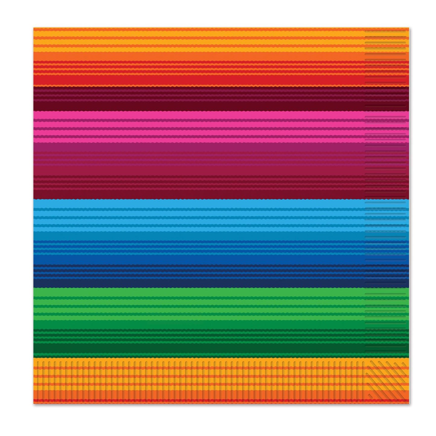 Beistle Fiesta Lunch Napkins - Fiesta/Cinco de Mayo | Party Supply