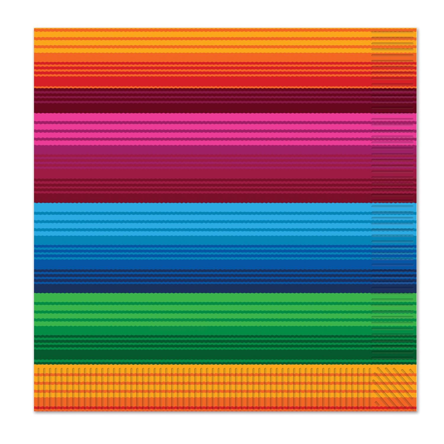 Beistle Fiesta Lunch Napkins - Fiesta/Cinco de Mayo | Party Supply
