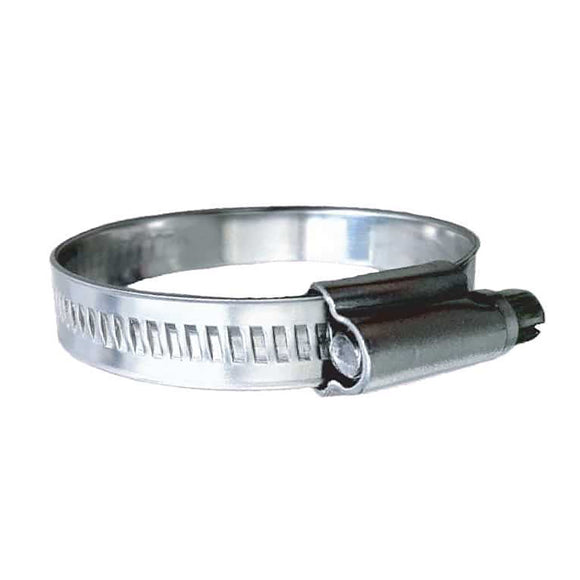 Trident Marine 316 SS Non-Perforated Worm Gear Hose Clamp - 15/32