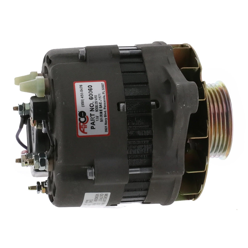 ARCO Marine Premium Replacement Alternator w/Multi-Groove Serpentine Pulley - 12V 65A [60060]
