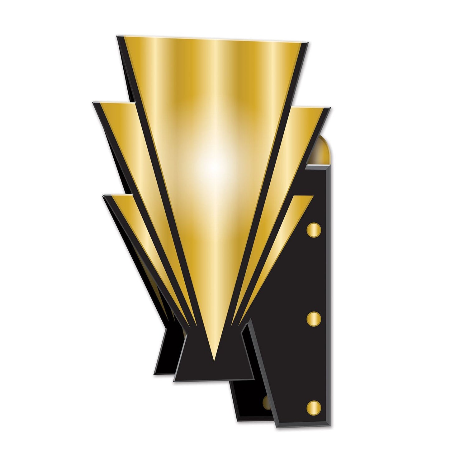 Beistle 3D Great 20's Wall Sconces | Party Supply | Decoration