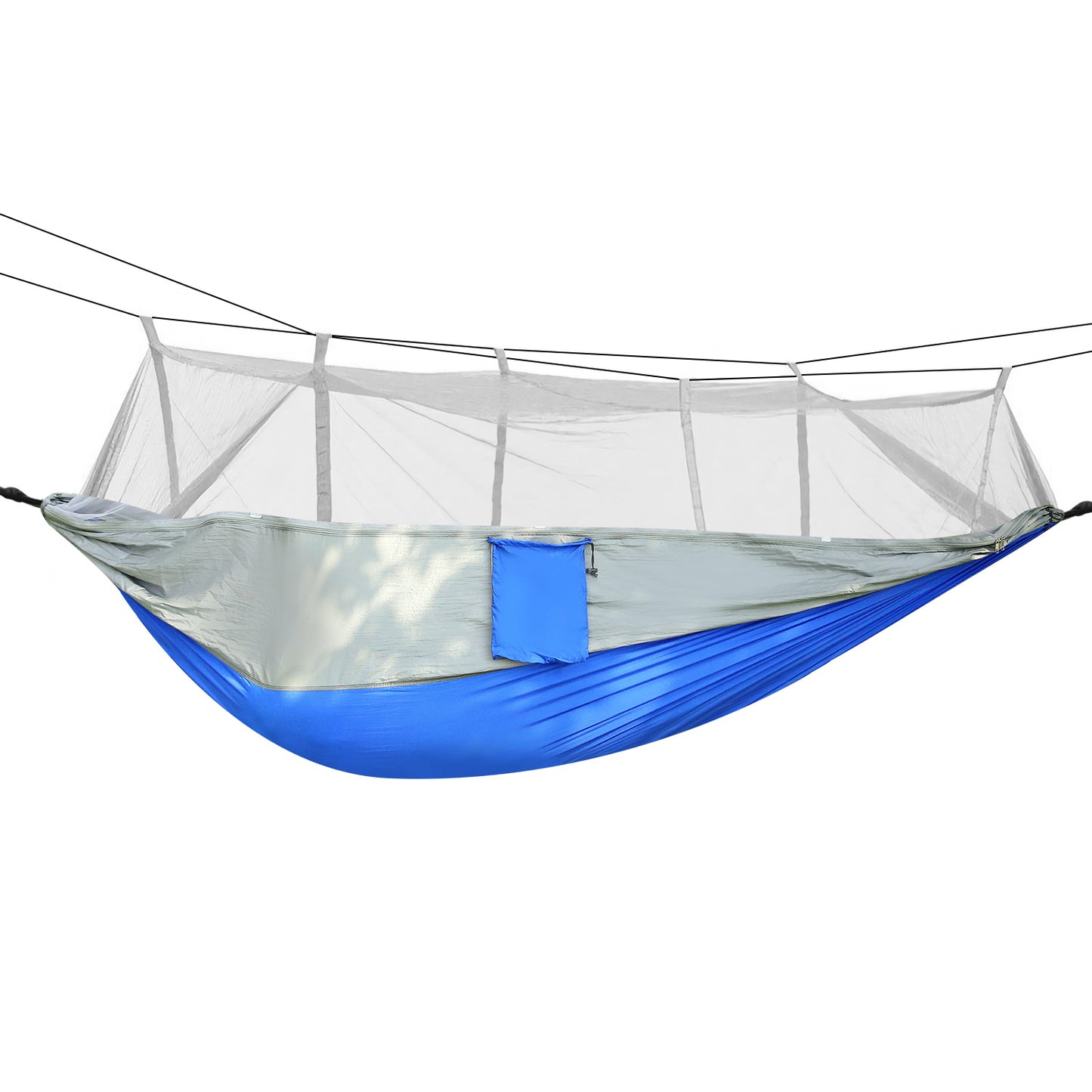 600lbs Load 2 Persons Hammock w/Mosquito Net Outdoor Hiking Camping Hommock 3408