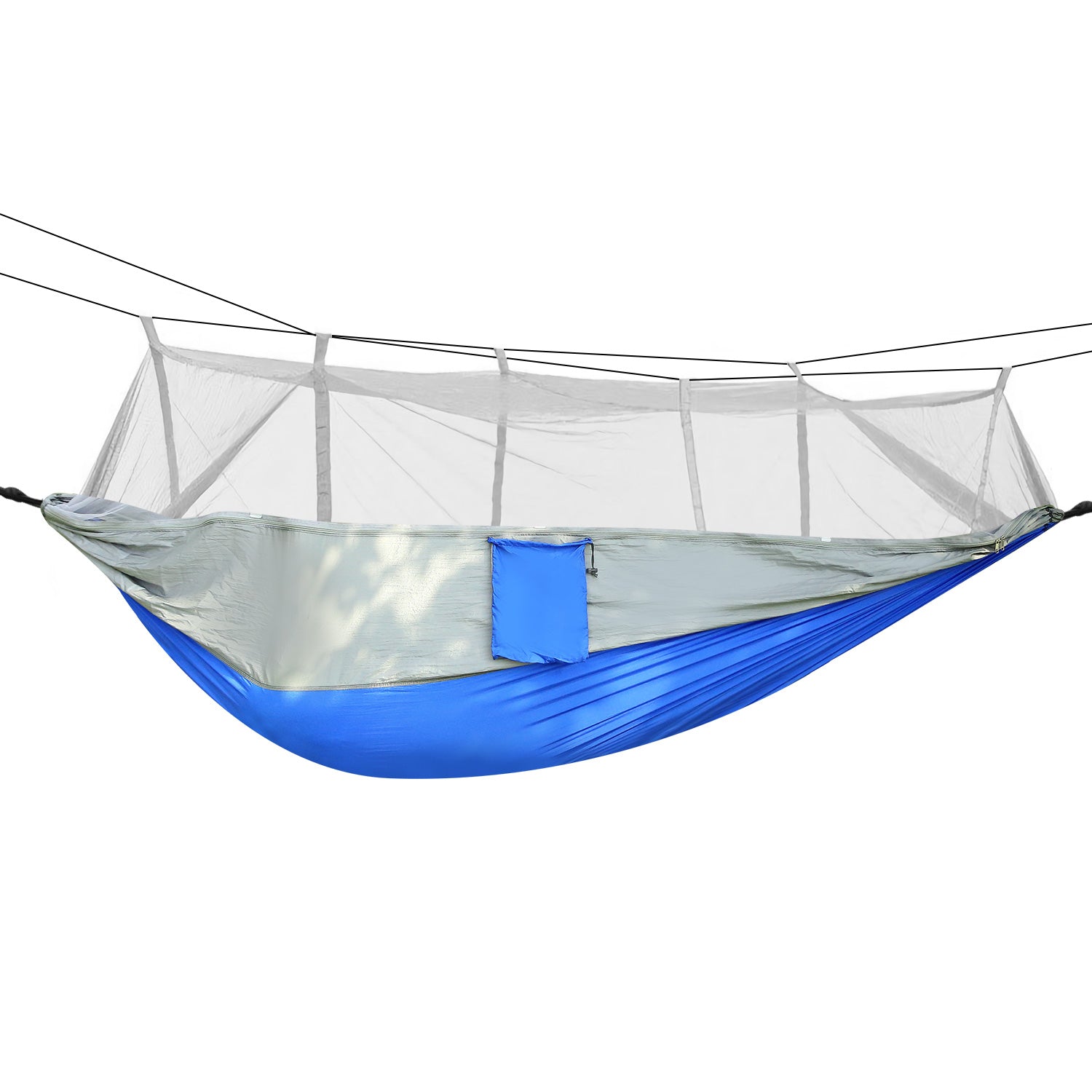 600lbs Load 2 Persons Hammock w/Mosquito Net Outdoor Hiking Camping Hommock 3408