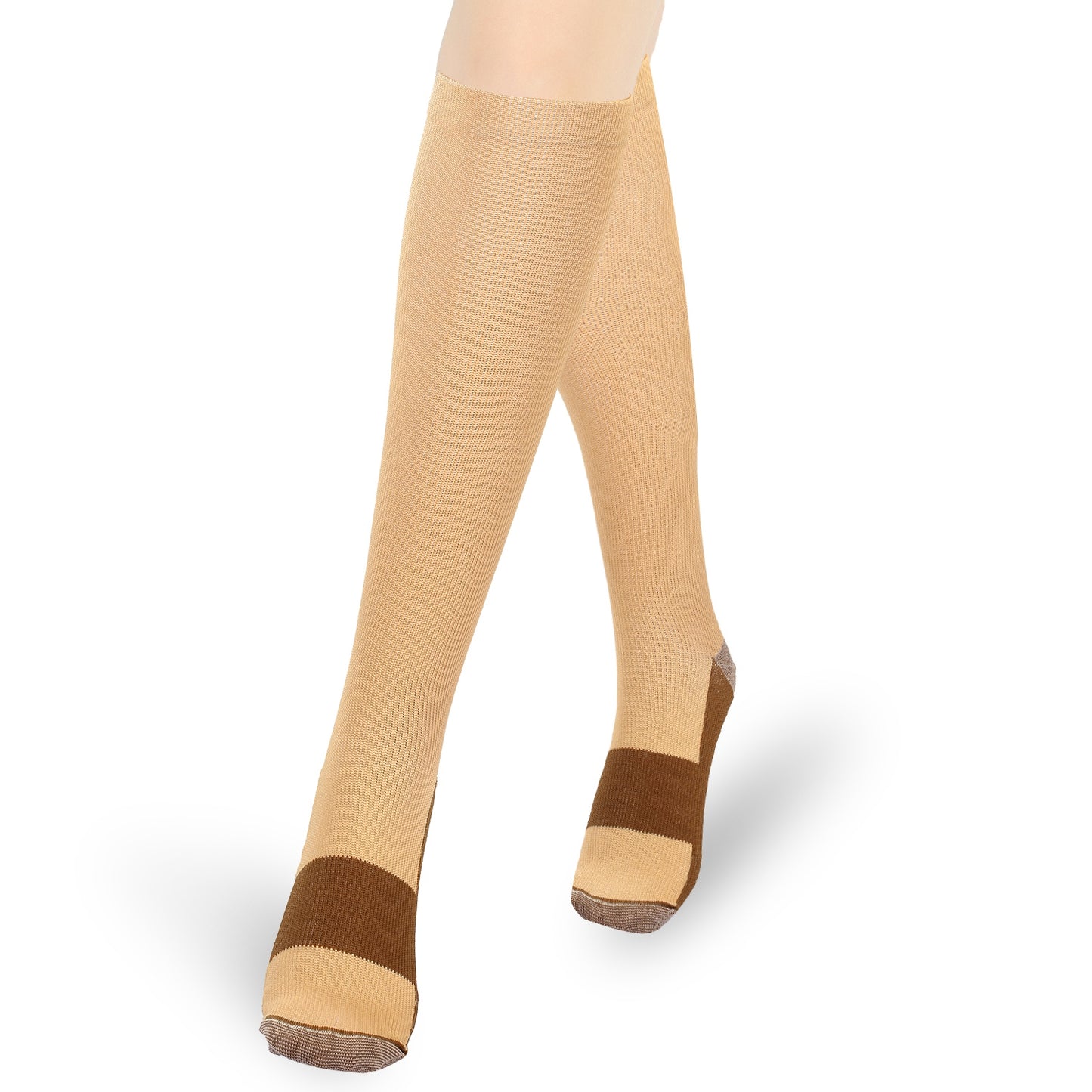 Unisex Copper Compression Socks Women Man Durable Hose Graduated Support Socks