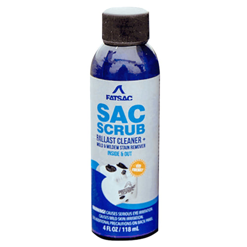 FATSAC Mold Mildew Prevention Sac Scrub - 4oz Single-Use Bottle [M1081]