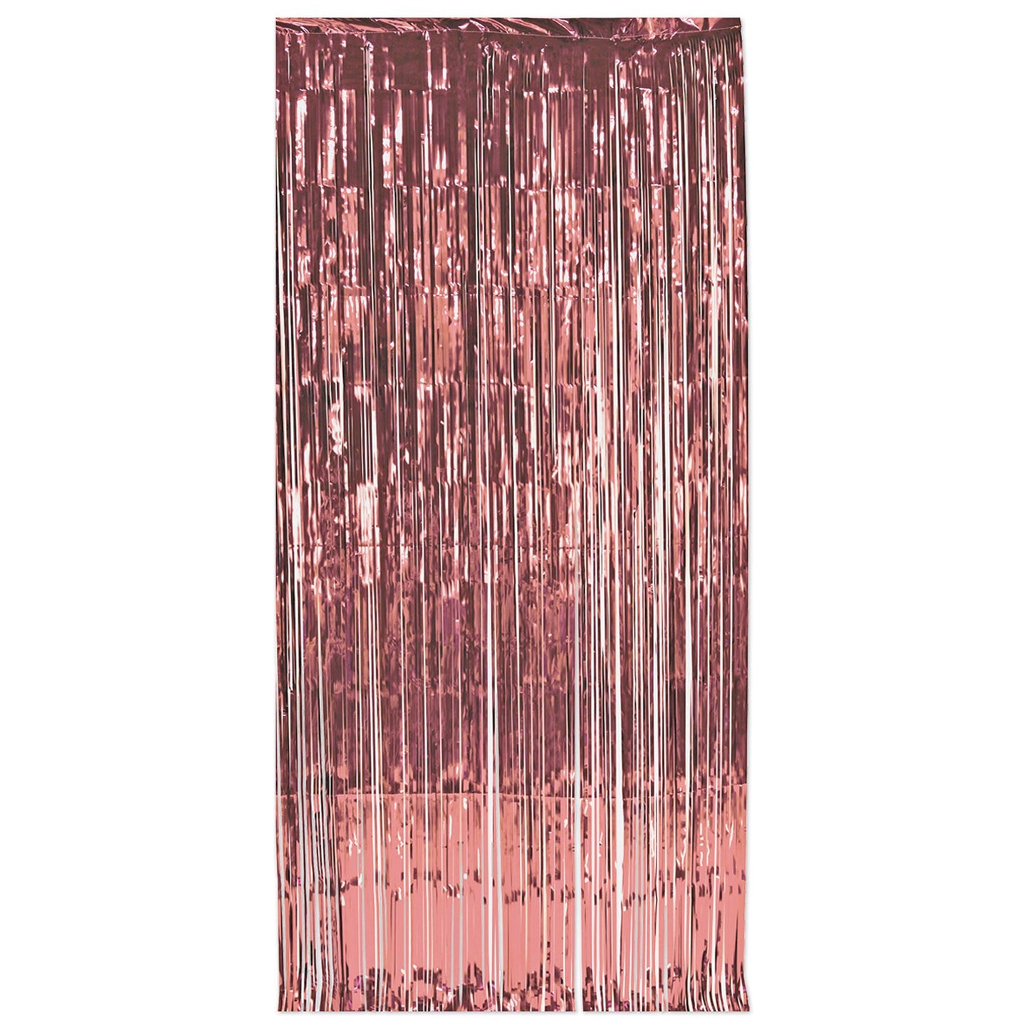 Beistle 1-Ply Gleam 'N Curtain - Rose Gold - General Occasion | Party Supply