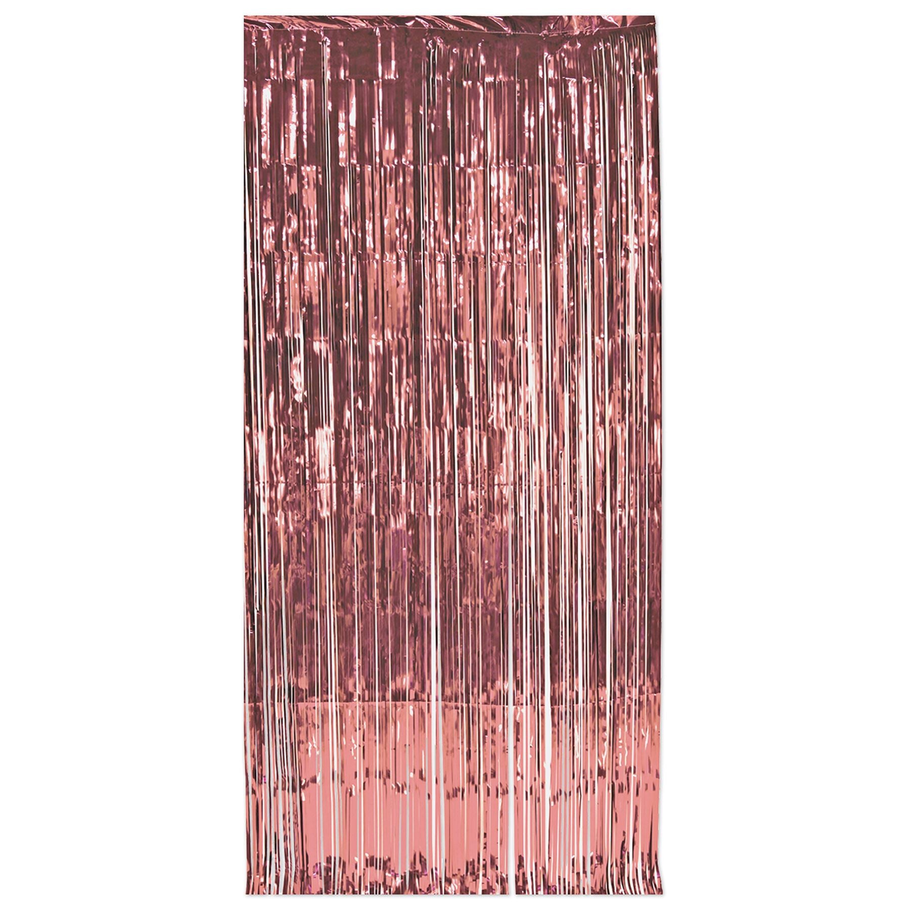 Beistle 1-Ply Gleam 'N Curtain - Rose Gold - General Occasion | Party Supply
